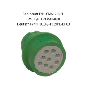 Cablecraft 9-Pin Receptacle Assembly | CMA12567H
